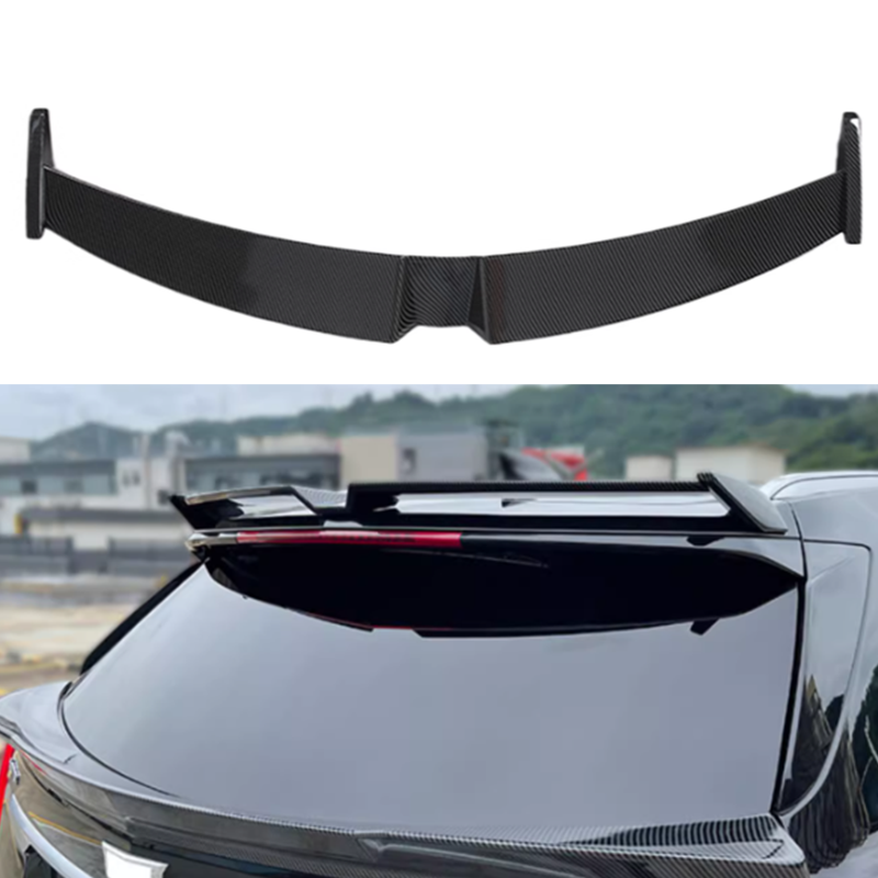 2017-2024 Cadillac XT5 Rear Roof Spoiler Wing ABS Carbon Fiber Design 1Pcs