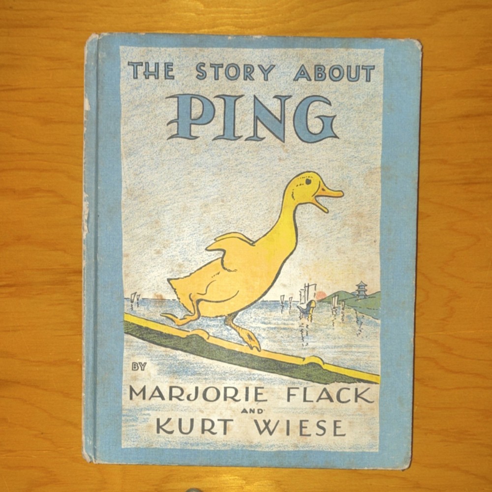 1933  The Story About Ping by Flack & Wiese Hardcover Viking Press