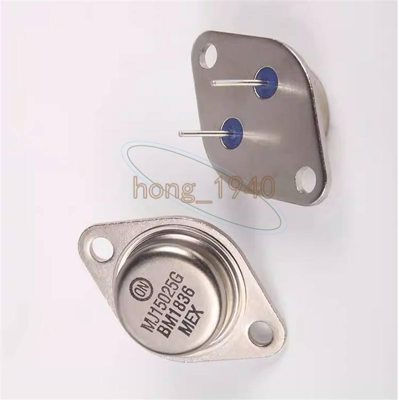 5PCS MJ15025G TO-3 Power Transistors,Bipolar Transistors 16A 250V 250W PNP NEW