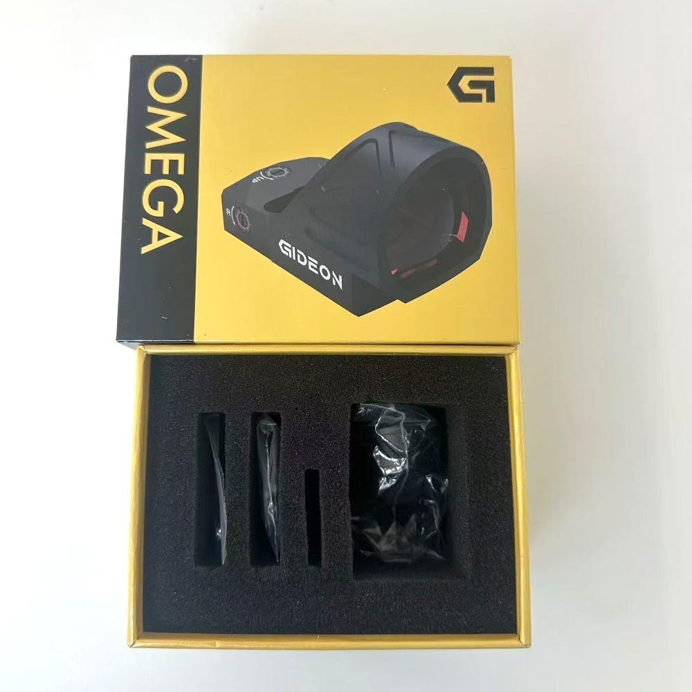 GIDEON OPTICS OMEGA 3MOA/45MOA Red/Green Circle Dot Reticle Sight RMR Footprint