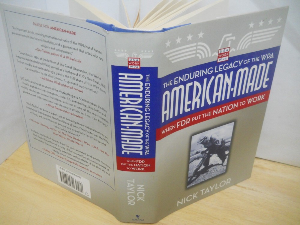 AMERICAN-MADE: THE ENDURING LEGACY OF THE WPA~ Fine HCDJ ~ Ships Boxed
