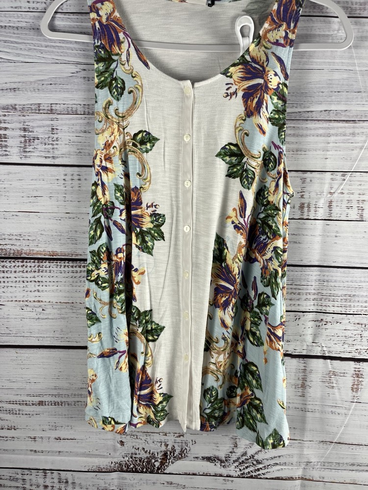 Anthropologie Akemi Kin Tank Top Womens Size Small Multicolor Lightweight