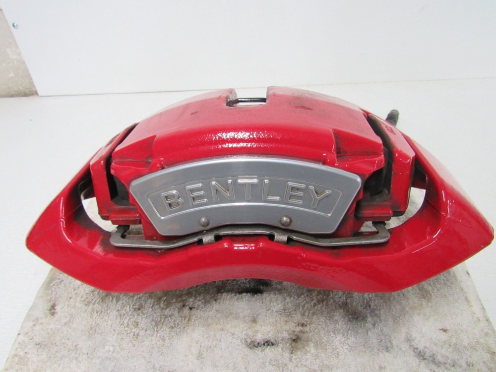 2013 BENTLEY CONTINENTAL GTC GT V8 LEFT FRONT CALIPER BRAKE PADS STOCK OEM -6872