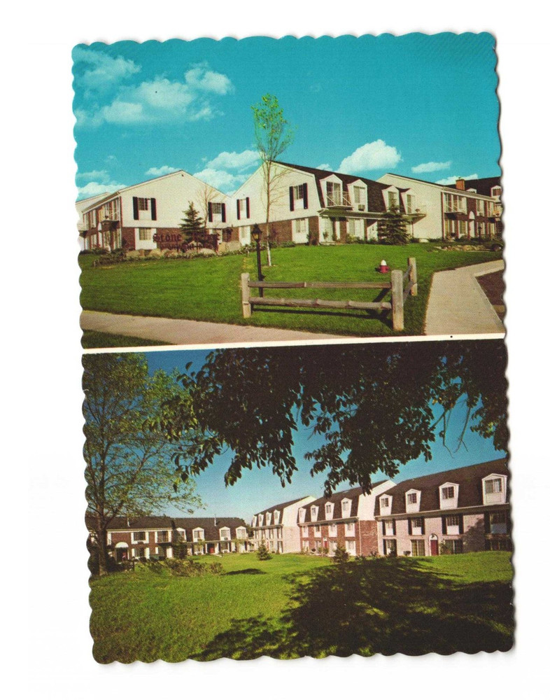 Stoneridge Apt Homes Madison WI vintage postcard unposted