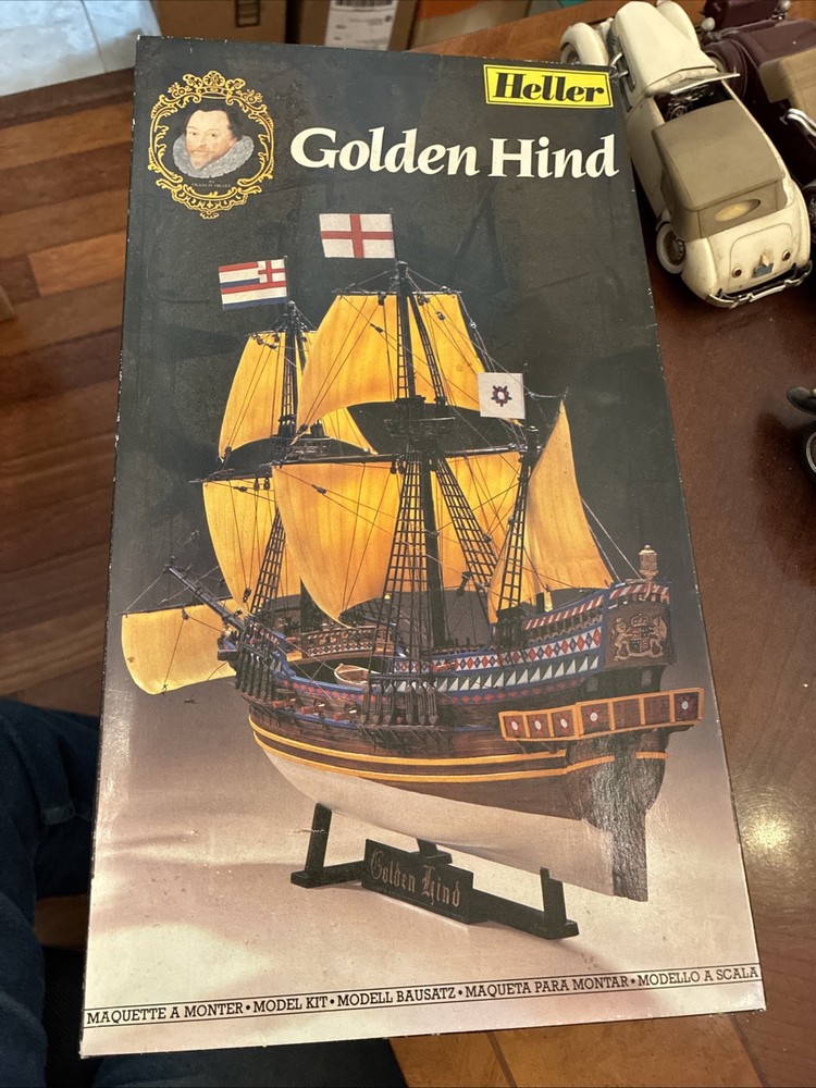 Heller Golden Hind 80829 Sailing Ship 1/200  Model Kit