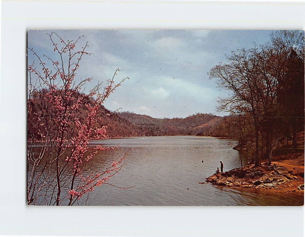 Postcard Glimpse of Cherokee Lake Eastern Tennessee USA