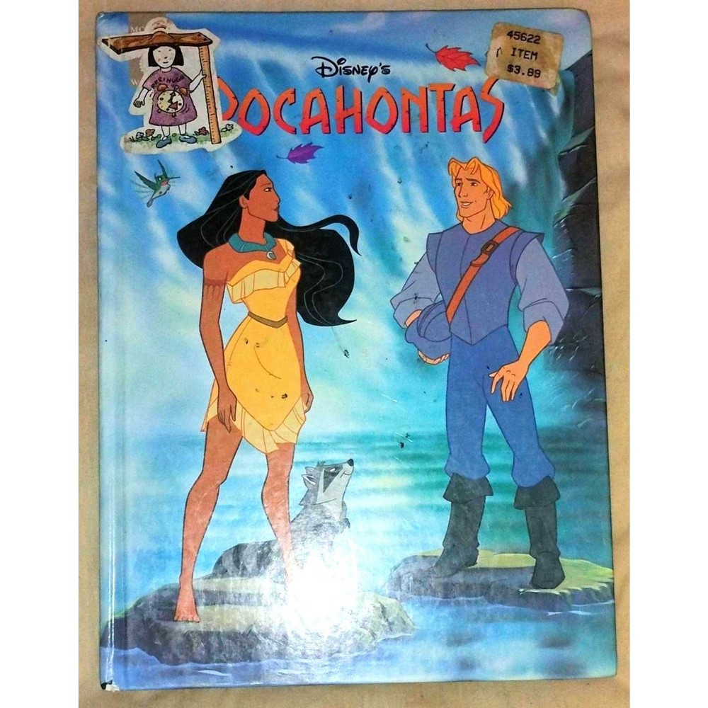 Disney's Pochahontas Hard Cover Children's Book.....Book 1