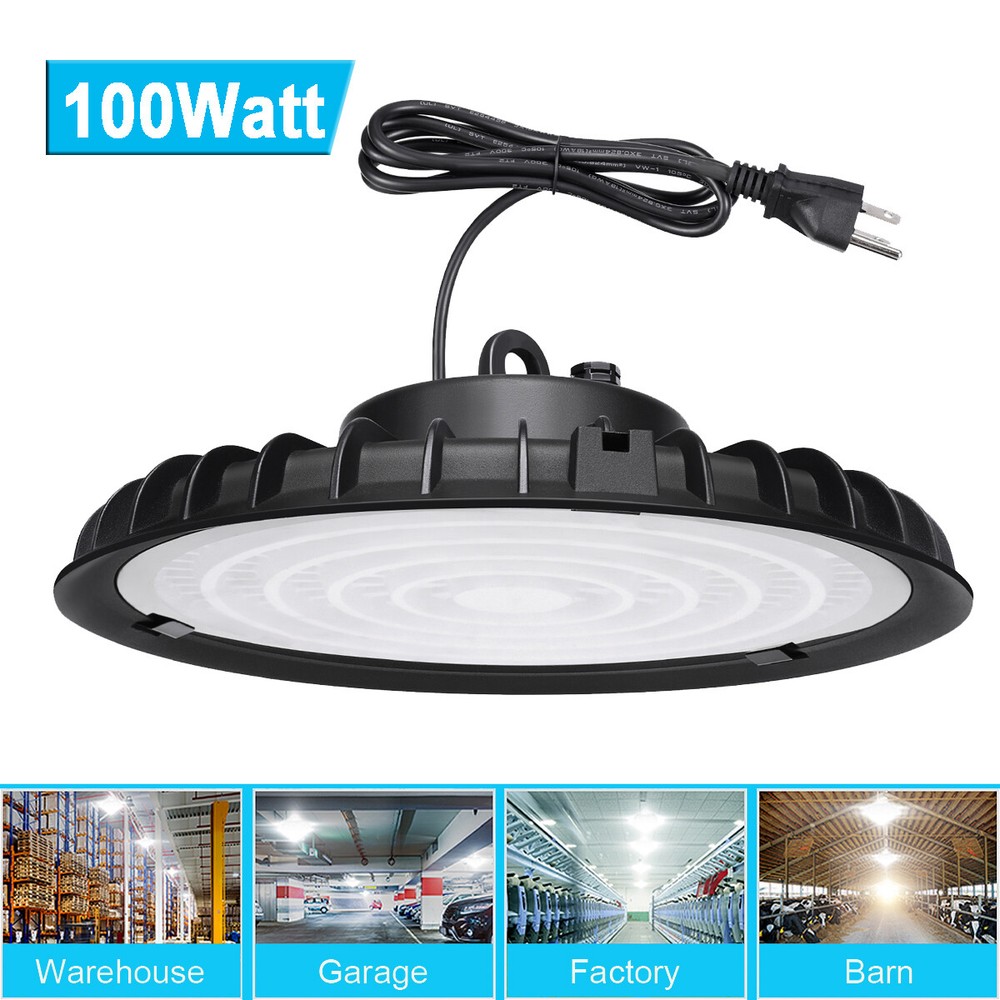 100W Led UFO High Bay Light Industrial Commercial Factory Warehouse Shop Light