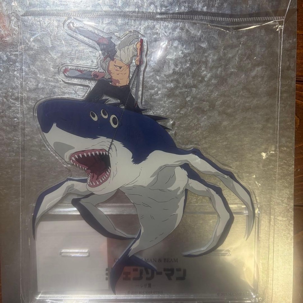 Chainsaw Man Reze Acrylic Stand Denji Beam Shark Devil Official Anime Figure