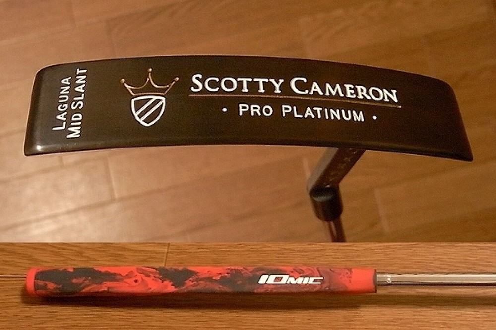 SCOTTY CAMERON PRO PLATINUM Laguna MID SLANT Refinish 34 inches Right Handed