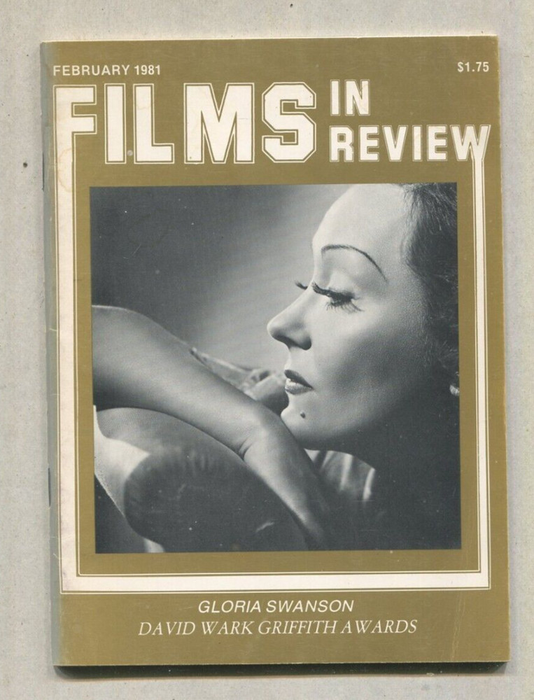 Films In Review:  Feb. 1981  Gloria Swanson At  1980 Achievement Awards