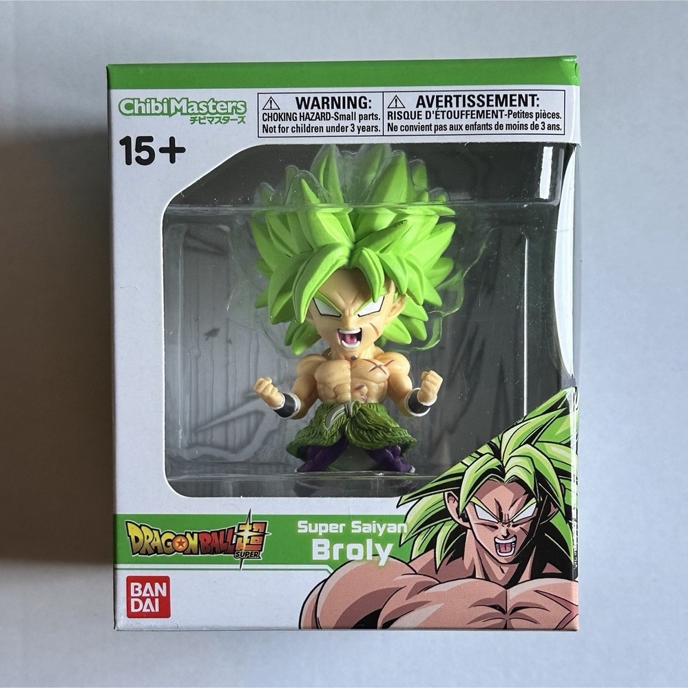 Bandai ChibiMasters Super Saiyan Broly Dragon Ball Super PVC Figurine Boxed #04