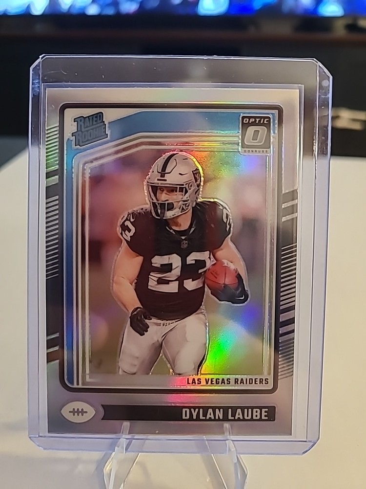 2024 Panini Donruss Optic - Rated Rookie Dylan Laube #230 Holo Prizm (RC)