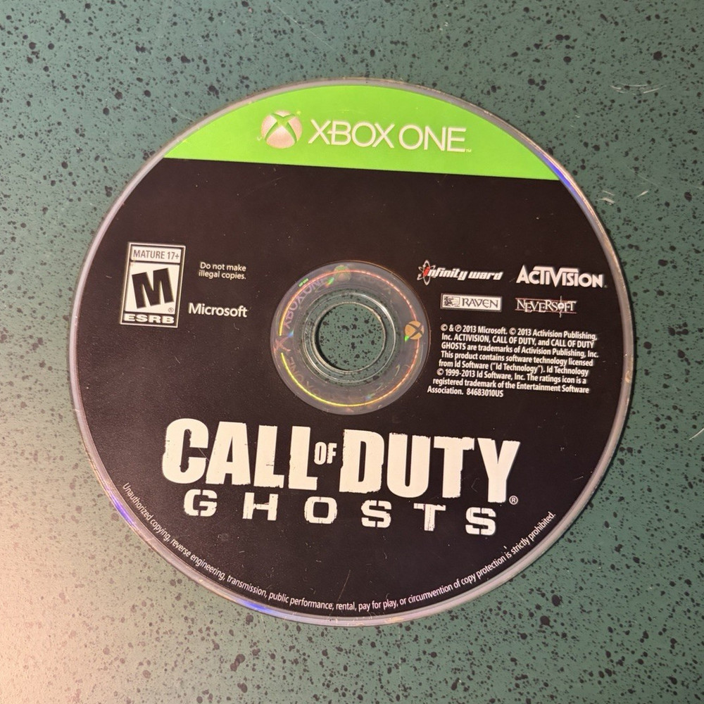 Activision Call of Duty: Ghosts (Xbox One) Multiplayer, M, NTSC-U/C, 2013