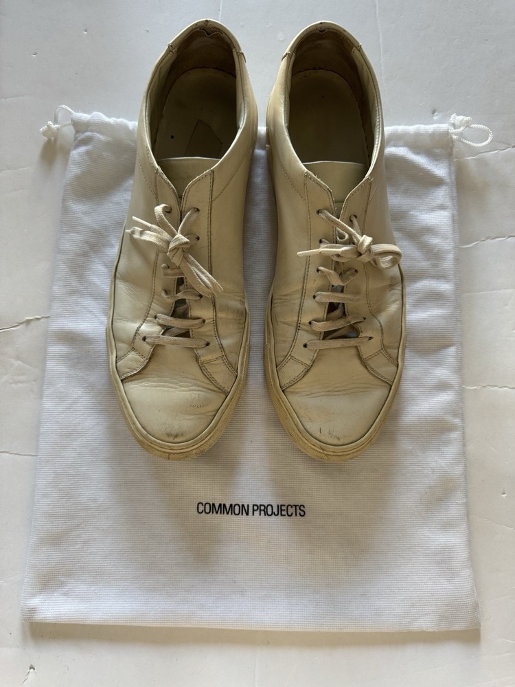 Common Projects Achilles Men's 43 Tofu Leather Sneakers-image