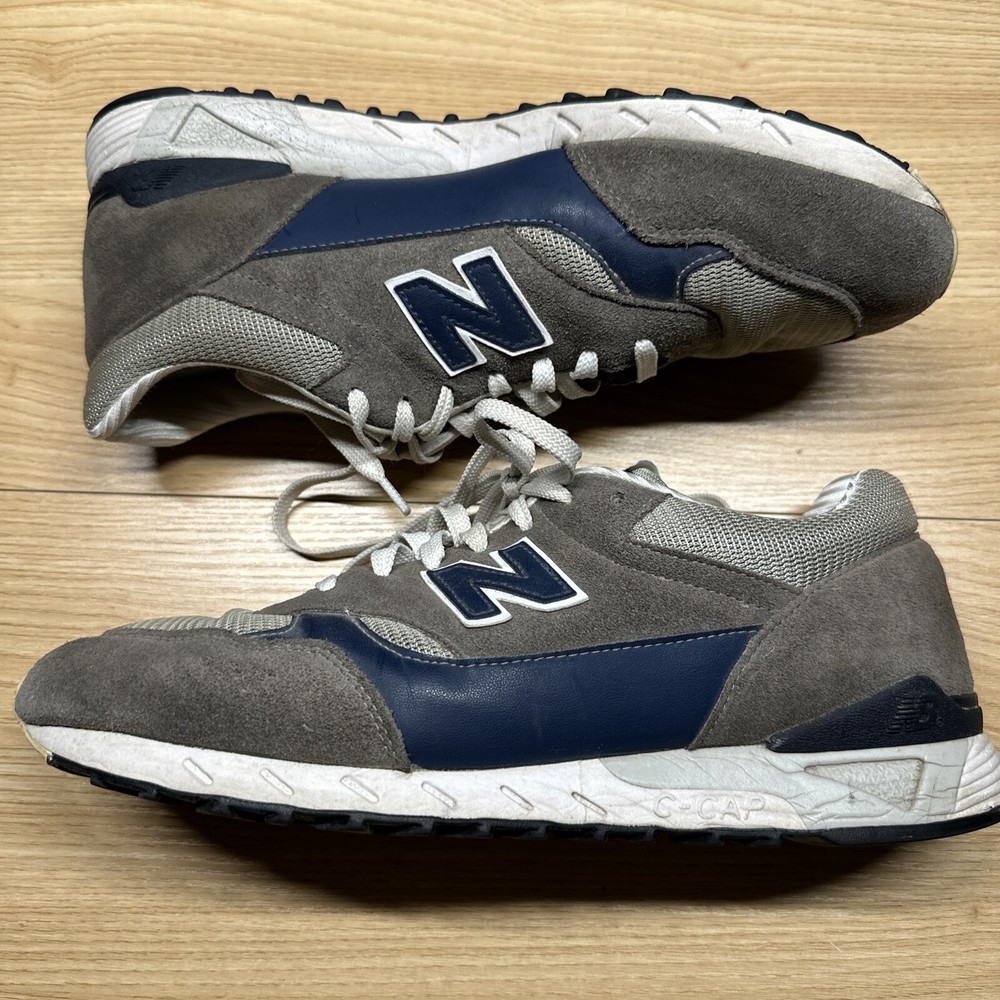 New Balance 496 Blue Grey Men's Size 11.5 D Walking Shoes CM496GR