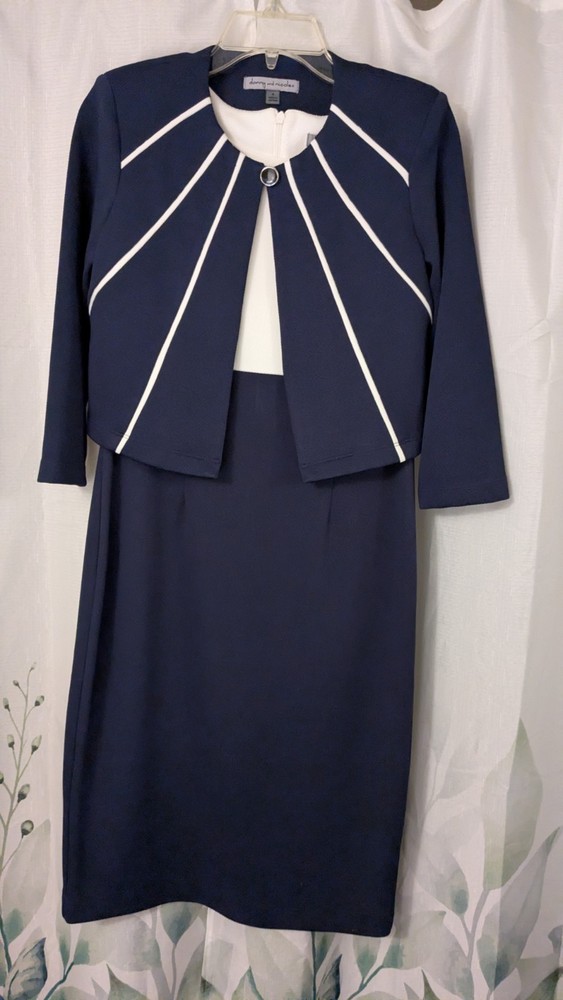 Danny@Nicole,S Size 4 Dress And Jacket