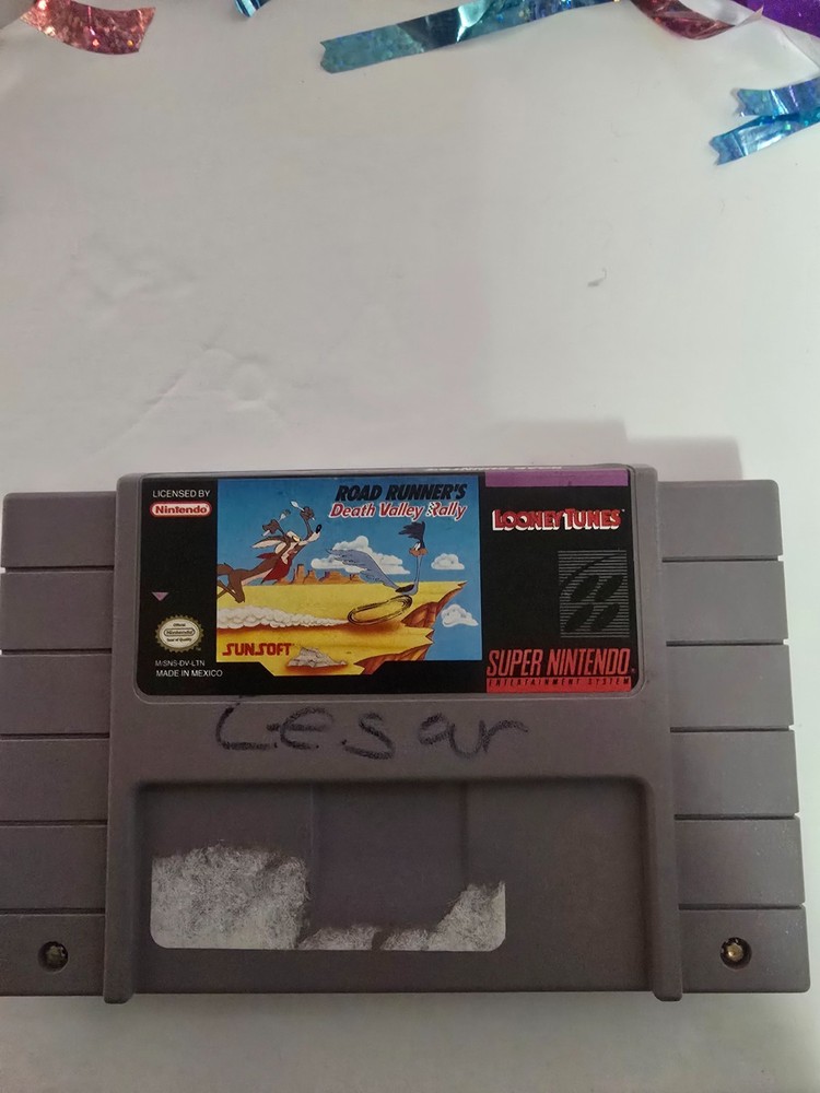 Road Runner's Death Valley Rally (Super Nintendo Entertainment System, 1992)