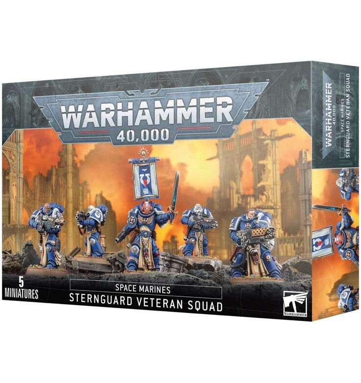 Warhammer 40K: Space Marines - Sternguard Veteran Squad