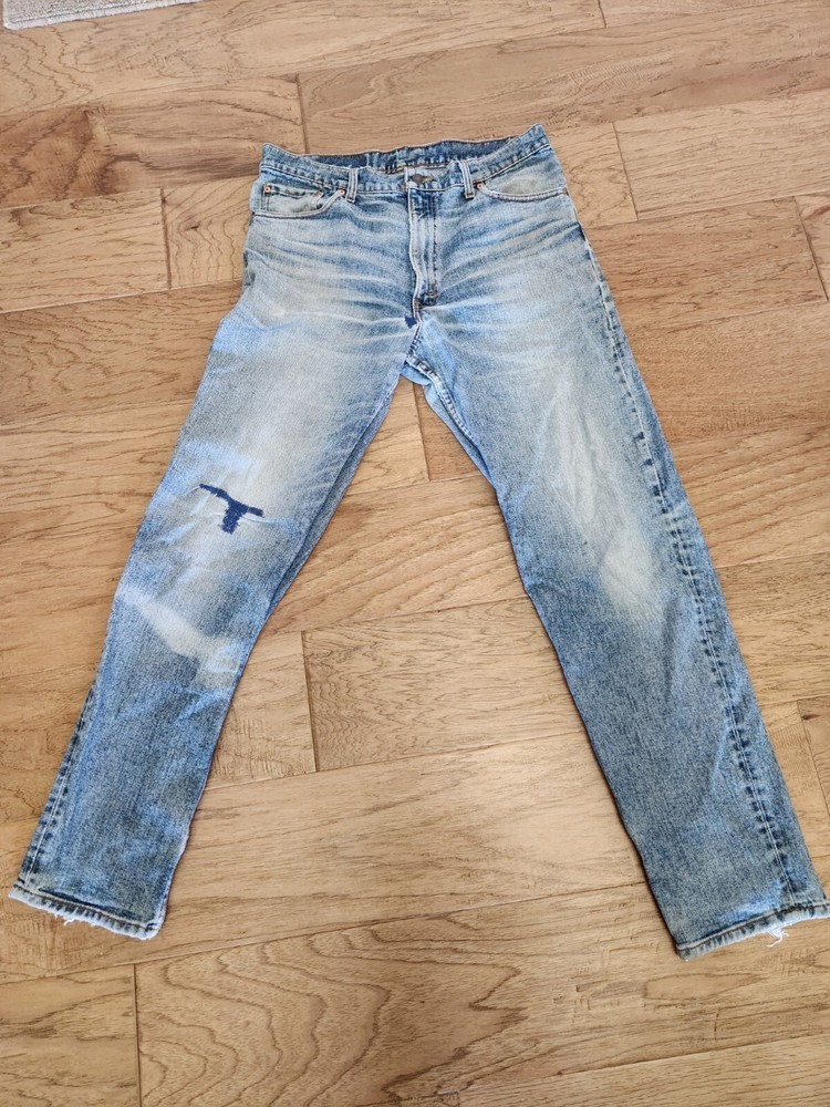 VTG Levis 550 Jeans Mens 36x34 Actual 36x34 Made In USA Killer Distressed