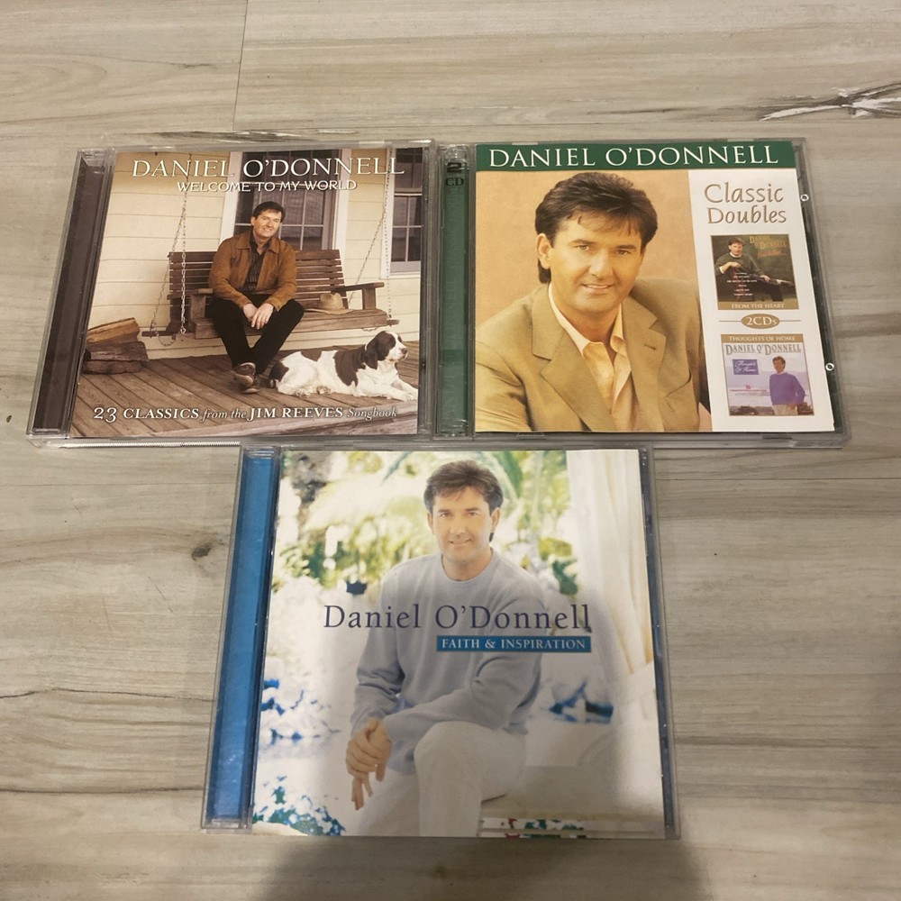 Daniel O’donnell 4 Cd Lot From The Heart / Thoughts Of Home Welcome To My World