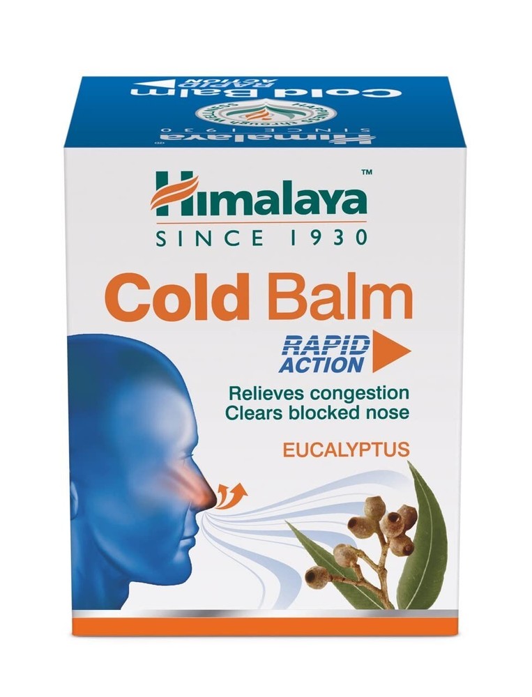 Himalaya Cold Balm 45g | Relieves blocked nose and congestion | Expire 2027