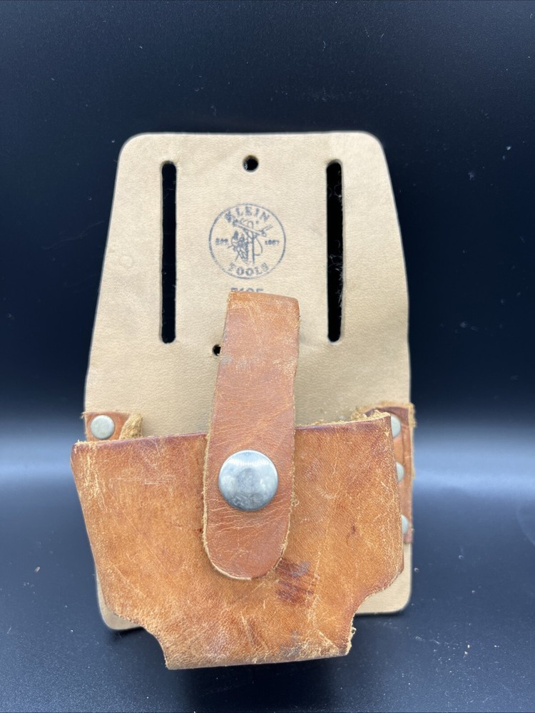 Klein leather tool Single pouch #5195 made in USA