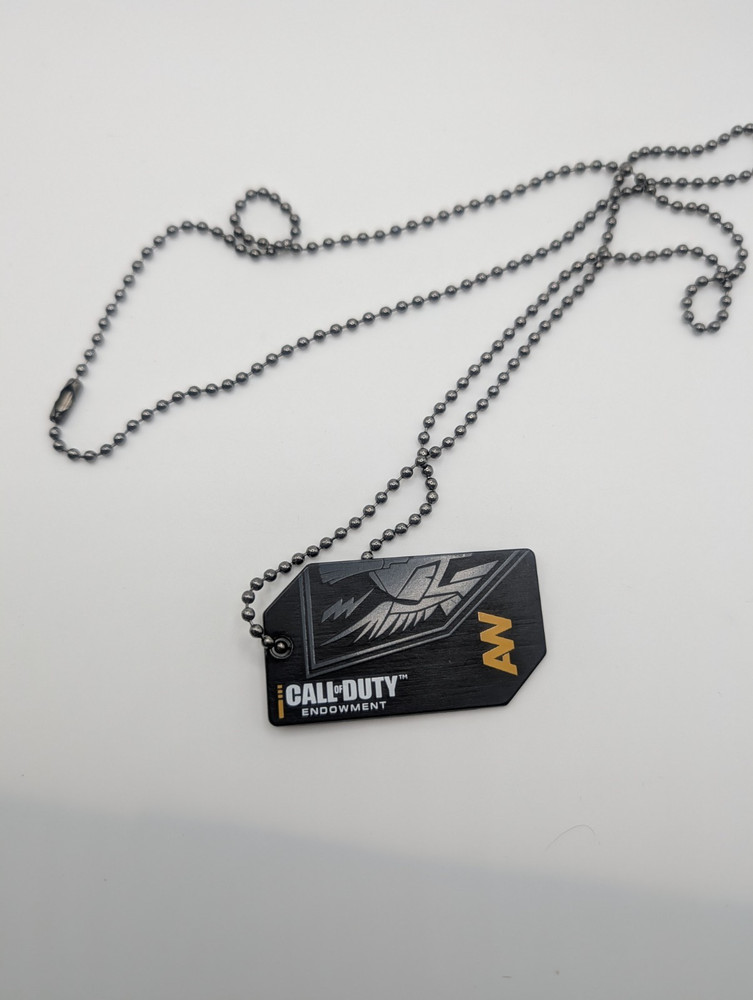 Call Of Duty Endowment Advanced Warfare Limited Edition Dog Tag Necklace 28