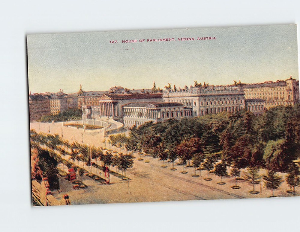 Postcard Houses Of Parliament Vienna Austria