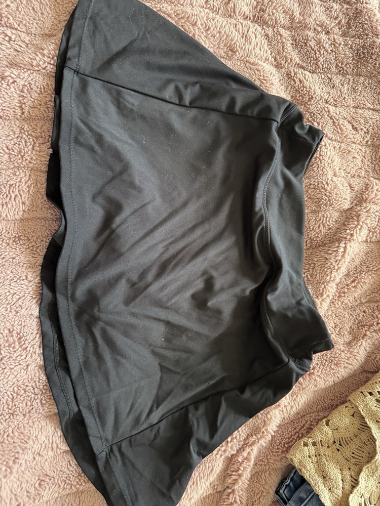 Stelle Women's Black Athletic Skort Size S Stretch Activewear Pull On