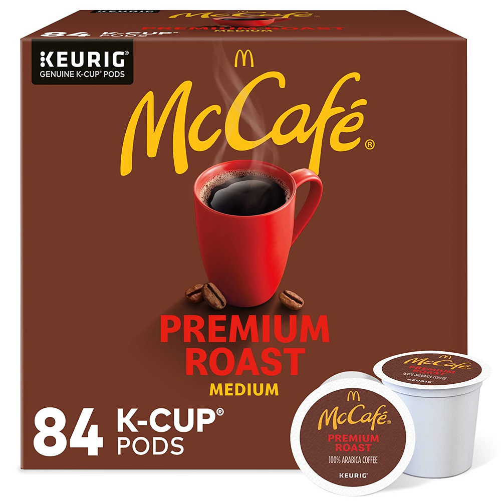Premium Roast, Single-Serve Keurig K-Cup Pods, Medium Roast Coffee Pods Pods, 84