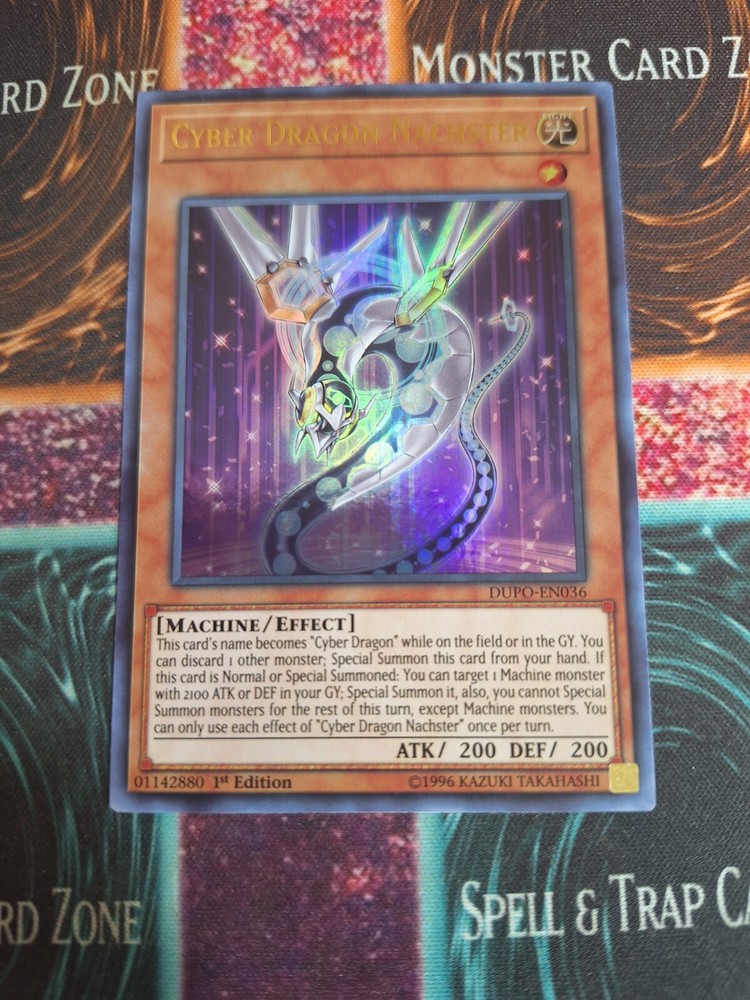 Cyber Dragon Nachster DUPO-EN036 1st Ed Duel Power Ultra Rare