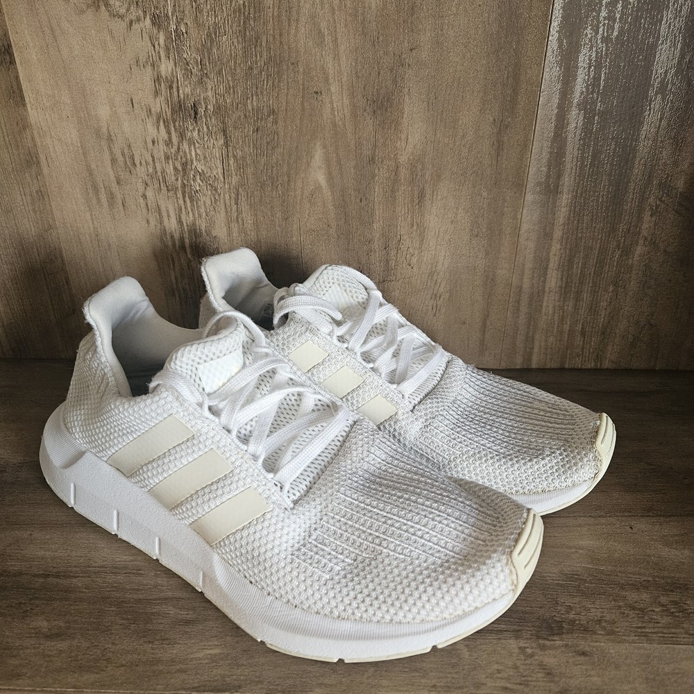 Size 9.5 - adidas Swift Run Triple White