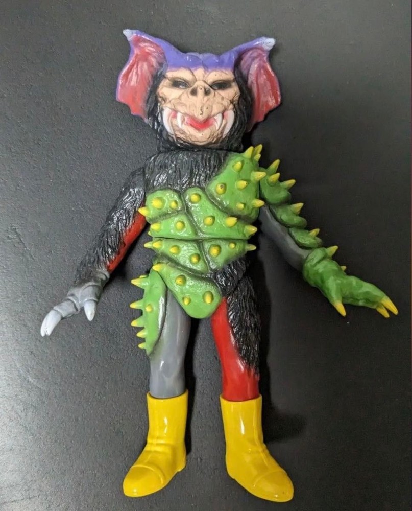 Medicom Toy Cactus Bat Soft Vinyl Figure Toei Retro From Japan