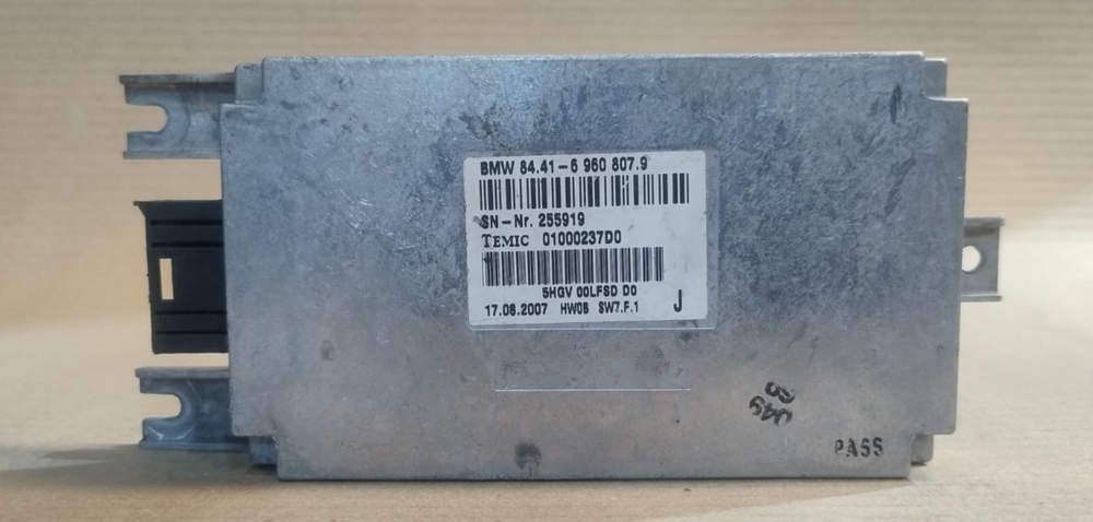 BMW 7'S E65 E66 E67 VOICE CONTROL INPUT SYSTEM MODULE OEM  -  6960807