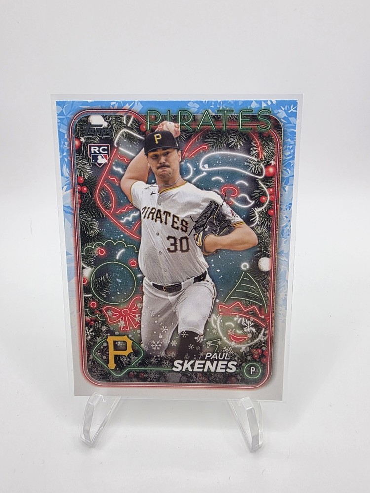 2024 Topps Holiday - Paul Skenes #H165 (RC)