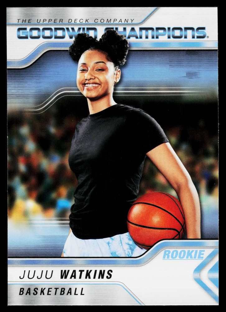 Juju Watkins 2023 Upper Deck Goodwin Champions Rookie RC USC Trojans Card No.53