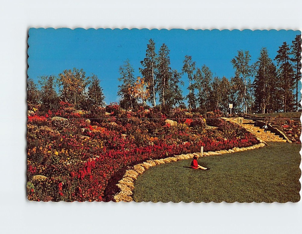 Postcard Connaught Park Prince George BC Canada