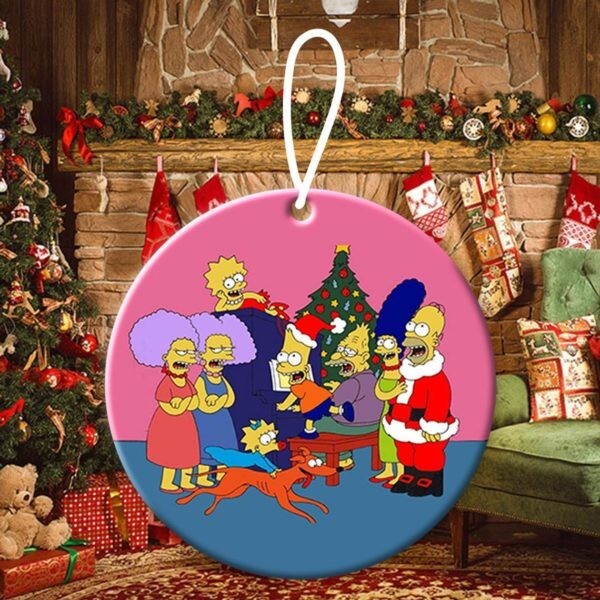 Homer Simpson Ornament, Christmas Gift, Decor Gift