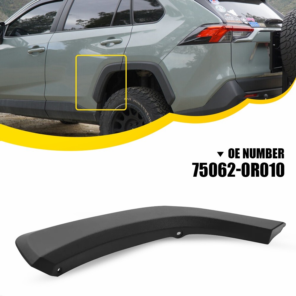 Fits 2019-2024 Toyota Rav4 Rear Door Flare Arch Trim Molding Left Driver Side S