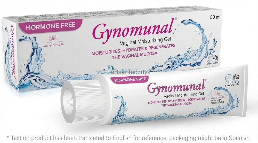 Gynomunal Intimate Moisturizing Gel 50 ml with Applicator Vitamin E & Hyaluronic
