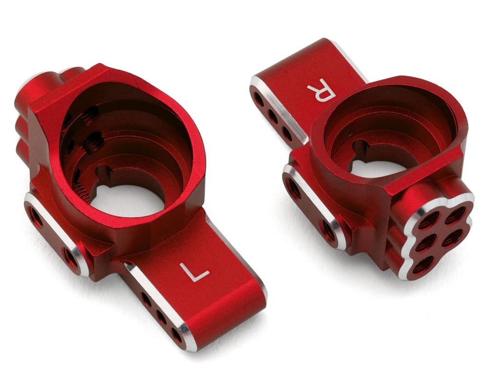 Yokomo Chamfered Aluminum Rear Hub Carrier (Red) (2) (RD2.0/SD3.0)🌟✨25 Years on eBay! 250,000+ feedback!✨🌟