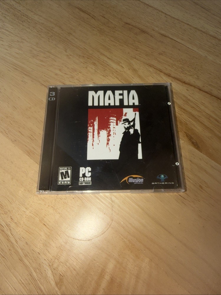 Mafia (PC, 2002) - Case And Game, Illusion Software Windows