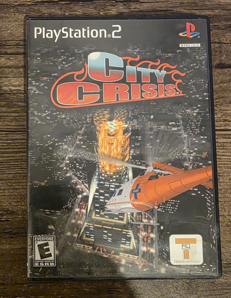 City Crisis  - Play Station 2 PS2 - Complete CIB