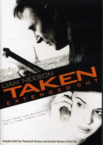 Taken Extended Edition DVD - Action-Packed Thriller with Bonus Content