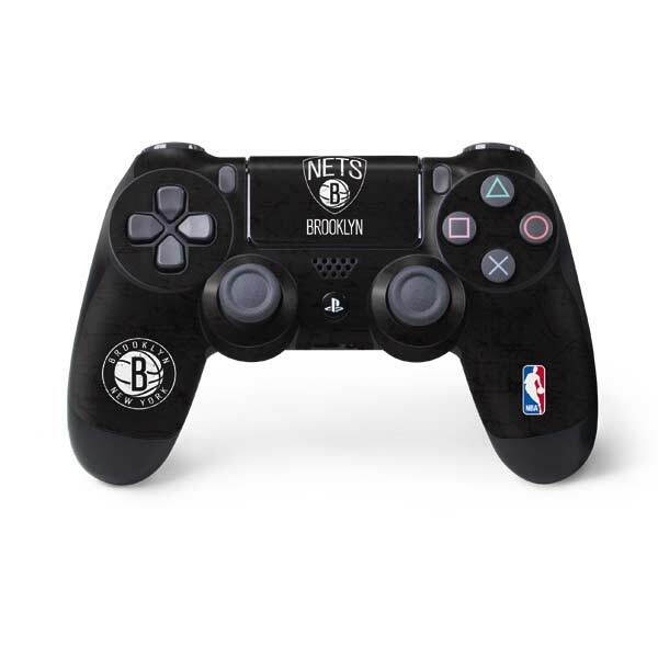 NBA Brooklyn Nets PS4 Controller Skin - Brooklyn Nets Distressed
