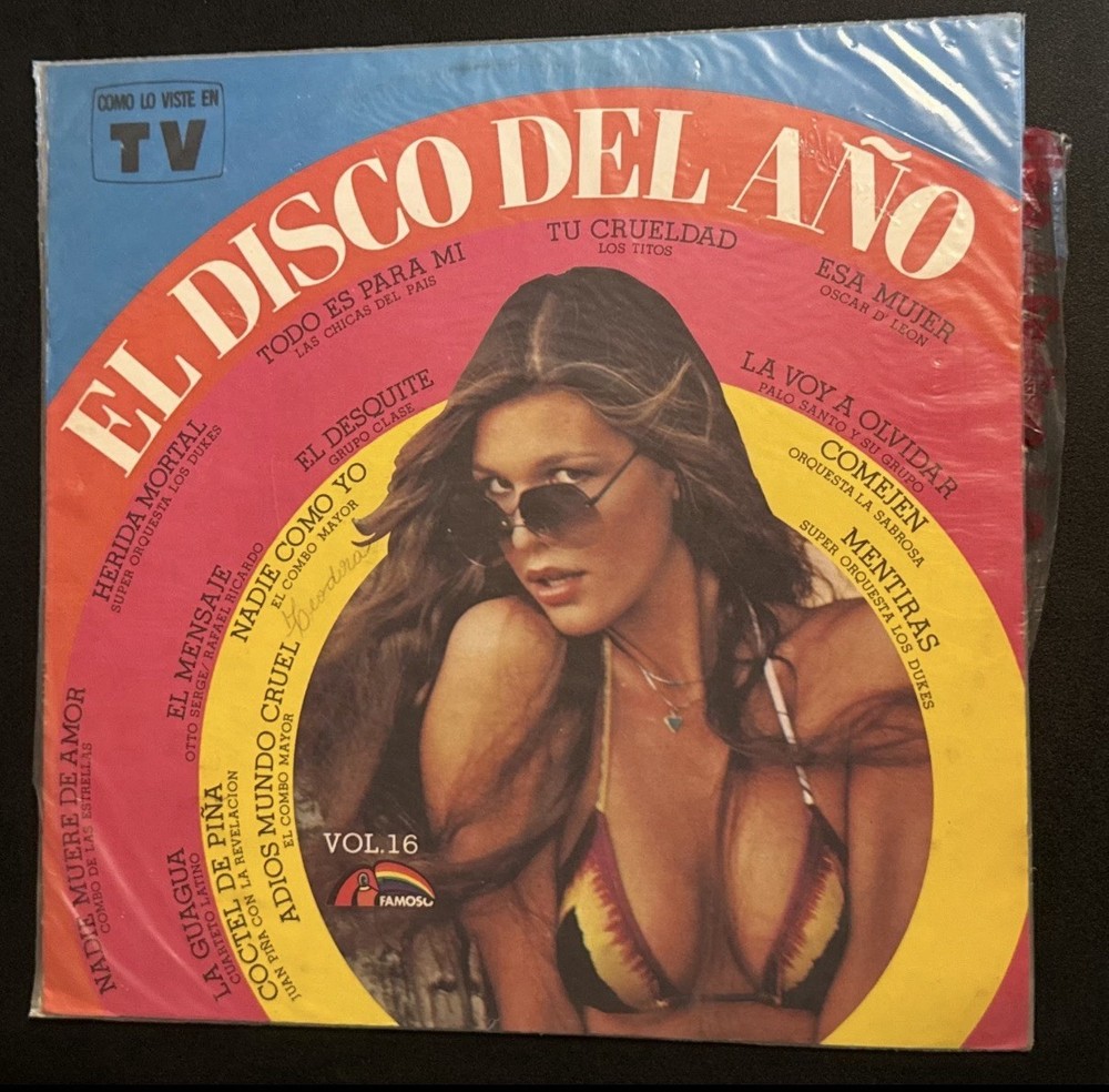 El Disco Del Año Vol.16 LP Vinyl Record Famoso Records