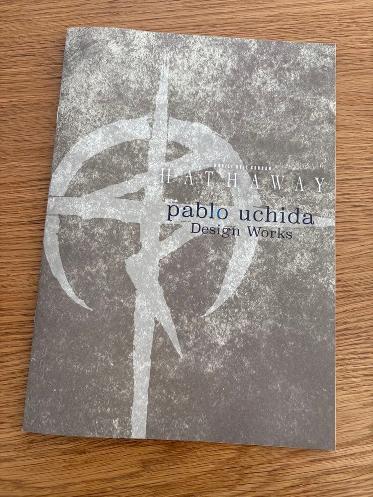 Mobile Suit Gundam Hathaway Visitor Bonus Book Pablo Uchida Design Works Used