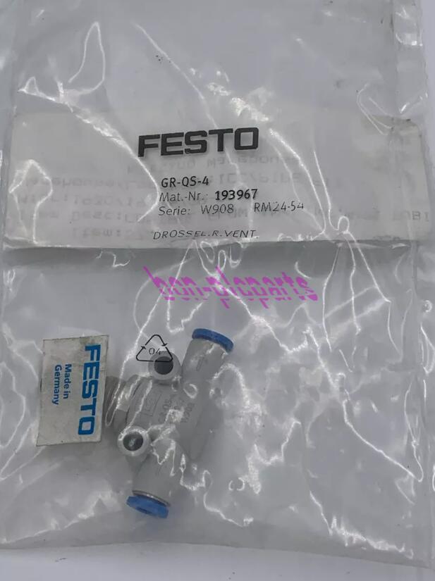 New 1PC Festo GR-QS-4 193967 Control Valve GRQS4