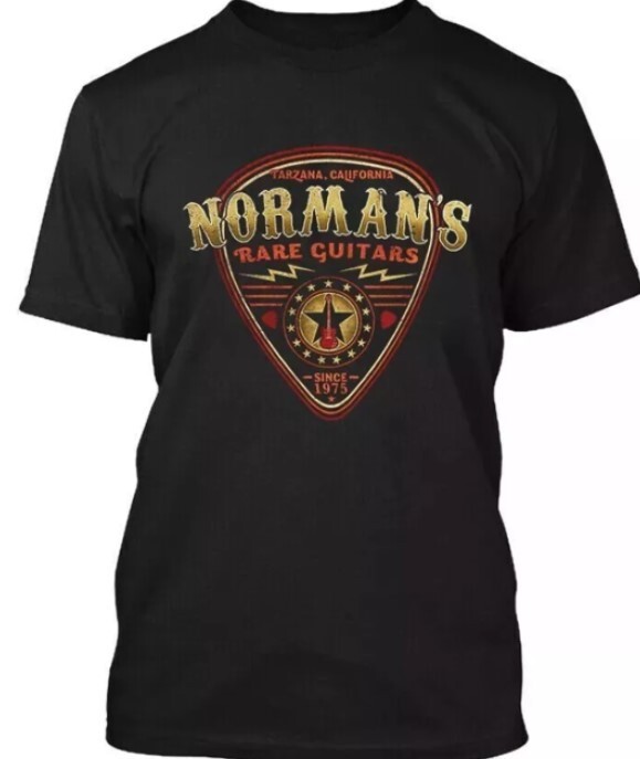 New Popular Norman's Rare Guitars Shirt, American Music Equipment Vintage